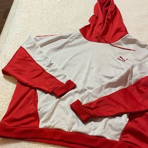 Red puma jacket